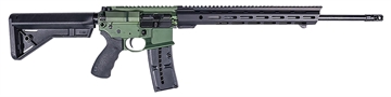 Picture of Franklin Armory F17 L 17 WSM 20+1 20" Black Precision Barrel, OD Green Aluminum w/M-LOK & Picatinny Rail Receiver, Black Bravo C Stock 0010056ODG