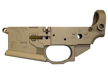 Picture of FRANKLIN ARMORY ARMORY LIBERTAS STRIPPED BILLET LOWER DESERT 0020003DS