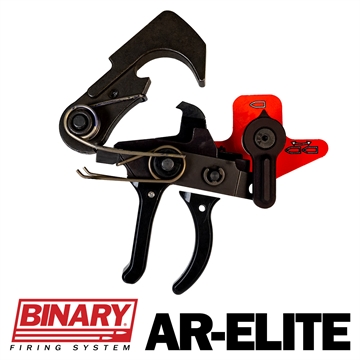 Picture of Franklin Armory BFSIII AR-ELITE Binary Firing System III Trigger - Black For AR Platforms Includes Both Curved and Straight Trigger 00-50631-BLK