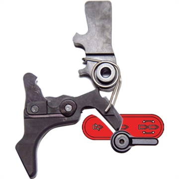 Picture of Franklin Armory BFSIII PC-C1 Binary Firing System III Trigger - For PC Carbine Platforms Curved Trigger 02-52000-BLK