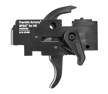 Picture of Franklin Armory BFSIII HK-C1 Binary Firing Trigger Firing System For HK91 HK93 HKMP5 Platform - Curved Trigger 05-50000-BLK