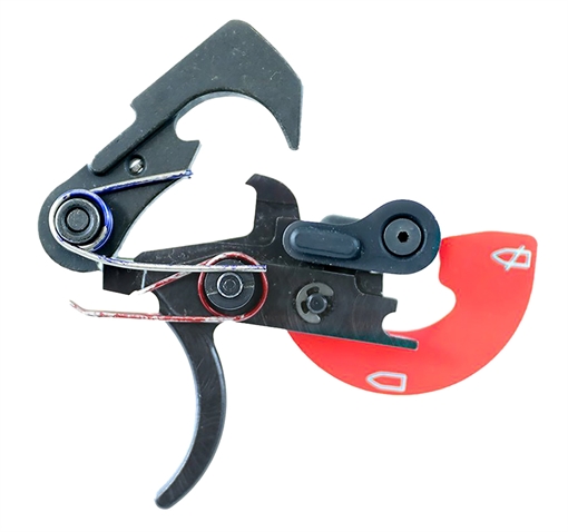 Picture of Franklin Armory 0150000BLK Binary Black Curved Trigger Fits B&T APC9 Ambidextrous 0150000BLK 01-50000-BLK