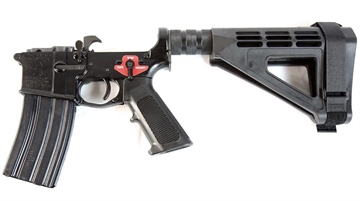 Picture of Franklin Armory BFSIII? Equipped Franklin Armory Pistol Built Lower Receiver w/ Brace 00-30007-BLK