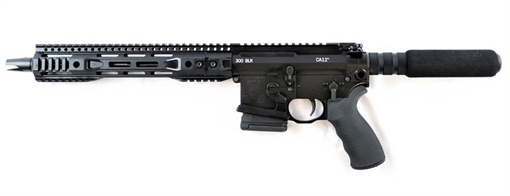 Picture of Franklin Armory CA11 *CA Compliant 300 Blackout 11.50" 10+1 Black Rec Black Ergo Ambi SureGrip Buffer Tube 0030021BLK