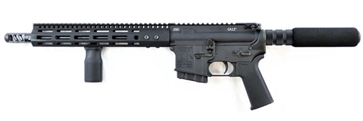Picture of Franklin Armory 00-30022-BLK CA12 *CA Compliant 350 Legend 12" 10+1 Black Rec Black Magpul SL Buffer Tube 0030022BLK