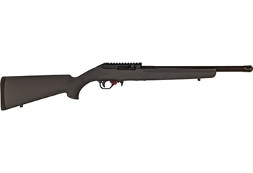 Picture of Franklin Armory  F22 22 LR 16" Black Heavy Fluted Threaded Barrel, Picatinny Rail Receiver, Gray Hogue OverMolded Synthetic Stock  02-10000-GRY