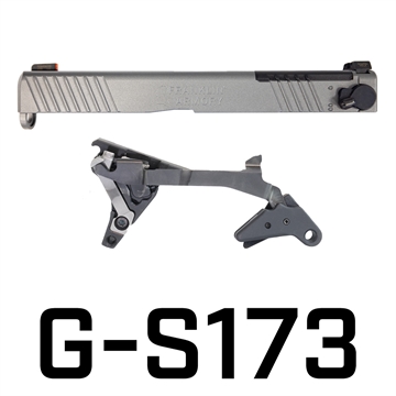 Picture of FRANKLIN ARMORY G-S173 BINARY KIT GLK 17 G3 TITANIUM SLIDE EXCLUSIVE 17-50000-TI