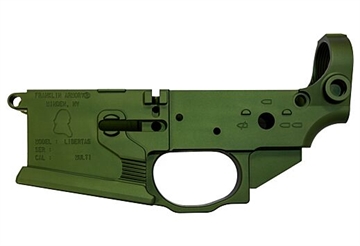 Picture of FRANKLIN ARMORY LIBERTAS STRIPPED BILLET LOWER OD GREEN 0020003ODG 2022-ODG
