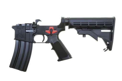 Picture of Franklin Armory BFSIII Equipped M4-BLR Complete AR15 Lower Receiver - Black | Installed BSFIII Trigger | M4 Rifle Buttstock 00-20016-BLK