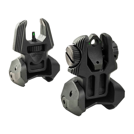 Picture of Meprolight FRBS SELF-ILLUMINATED FLIP BACKUP SIGHTS 2 DOT REAR-BLACK 403100