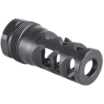 Picture of Primary Weapons FRC FLAT 3-PORT 223 CALIBER 1/2''-28 THREADS COMPENSATOR FRC-F-3P-1/2X28