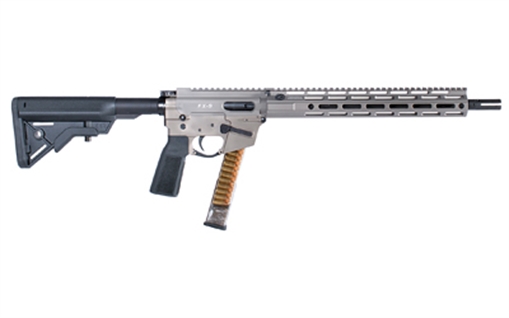 Picture of Freedom Ordnance FX9 Elite, Semi-automatic Rifle, AR, 9MM, 14.5" Pinned (16" OAL) Barrel, Aluminum Frame, Flash Hider, Anodized Finish, Flat Dark Earth, B5 Stock and Grip, 13.5" M-LOK Handguard, Optics Ready, 1 Magazine, 32 Rounds, Right Hand FX9R16E-FDE