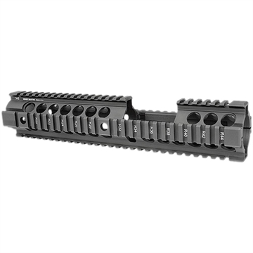 Picture of Midwest Industries Extended Forearm, Carbine Length, Free Floating, Built-In QD Points, Black MCTAR-20XG2