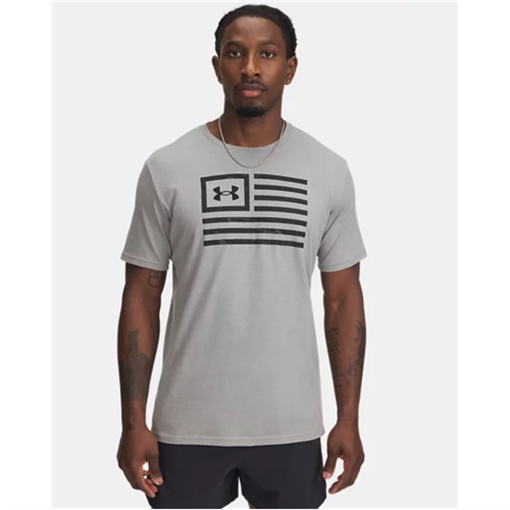 Picture of Under Armour Freedom Flag Printed T 1382969-035-LG