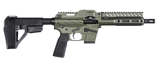 Picture of Freedom Ordance FM9D8-ODG FM9D  9mm Luger 33+1 8" Black Anodized Barrel, OD Green Anodized Receiver