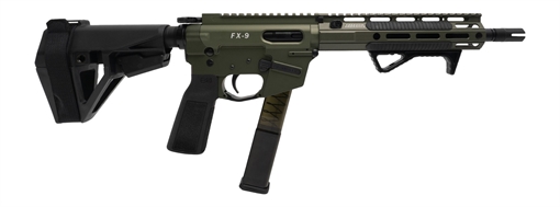 Picture of FREEDOM ORDNANCE FX9P10E-ODG  9MM 10"  SBA5 BRACE
