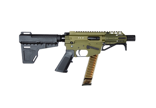 Picture of FREEDOM ORDNANCE FX9P 9mm Luger 31+1 4" OD Green FX9P4-ODG