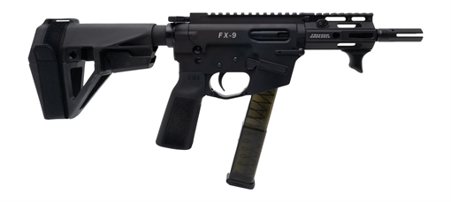 Picture of FREEDOM ORDNANCE FX9P4E-BLK   9MM 4"   SBA5 BRACE