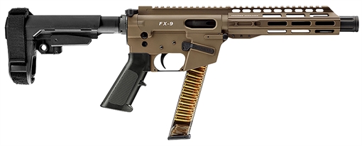 Picture of FREEDOM ORDNANCE FX9P 9mm Luger 31+1 8" Flat Dark Earth FX9P8S-FDE