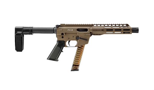 Picture of FREEDOM ORDNANCE FX9P 9mm Luger 8" Flat Dark Earth FX9P8SBM-FDE