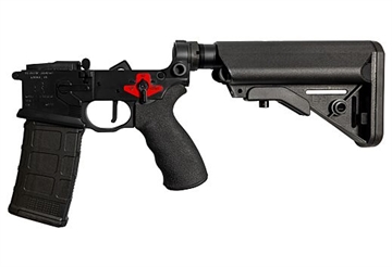 Picture of Franklin Armory BFSIII Aluminum Black Hardcoat Anodize Black A2 Pistol Grip for M4 0020024BLK