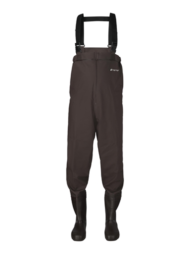 Picture of FROGG TOGGS RANA PVC LUG CHEST WADER BROWN SIZE 7 2RN011-304-070
