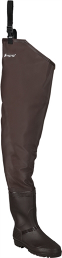 Picture of FROGG TOGGS RANA PVC LUG SOLE HIP WADER BRN SIZE 11 2RN311-304-110