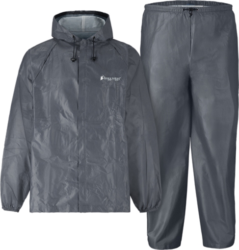 Picture of FROGG TOGGS RAIN SUIT MENS ULTRA LITE 2 MED CARBON BLACK UL1210401MD