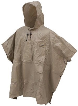 Picture of FROGG TOGGS ULTRA LT PONCHO KHAKI FTP1714-04