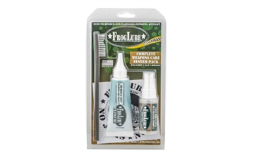 Picture of FrogLube Clamshell System Kit, with 1oz Solvent/ 1.5oz CLP Squeeze Tube/ Brush 15207