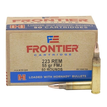 Picture of Hornady Hornady Frontier Rifle Ammo 223 Rem. 55 gr. FMJ 50 rd. FR1005