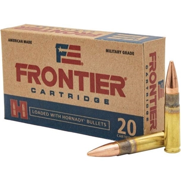 Picture of Frontier Rifle Ammo .300 BLK 125 gr FMJ 2175 fps 200/ct (10 Boxes of 20/rd) FR400C