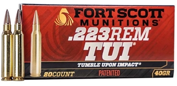 Picture of FORT SCOTT MUNITIONS 223 40GR 40GR TUI 20RD 223-040-SCV2