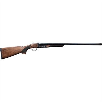 Picture of Pointer Side By Side 12 Gauge 3" 2rd 28" Blued Barrel, Color Case Hardened Rec, Fixed Walnut Stock, Bead Sight, 5 Chokes FT61228HT