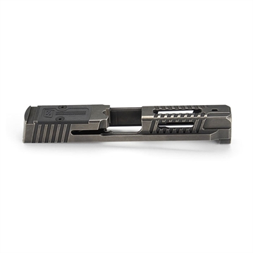 Picture of Ed Brown FUELED MATCH S&W M&P2.0 9MM LUGER SLIDE STRIPPED STONEWASHED MP-SLM-SW-BARE