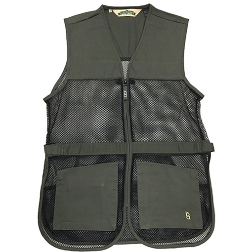 Picture of Bob Allen FULL MESH DUAL PAD SHOOTING VEST SAGE GREEN 3XL 21458