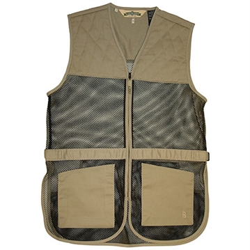 Picture of Bob Allen FULL MESH DUAL PAD SHOOTING VEST KHAKI XL 21442