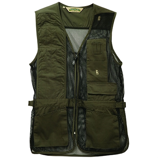 Picture of Bob Allen FULL MESH SHOOTING VEST SAGE GREEN RH S 30266