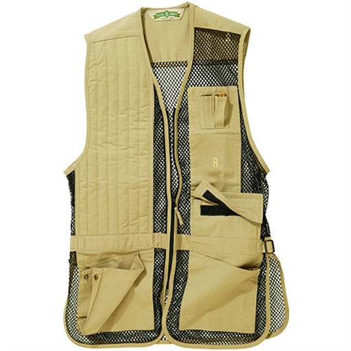 Picture of Bob Allen FULL MESH SHOOTING VEST KHAKI RH S 30258