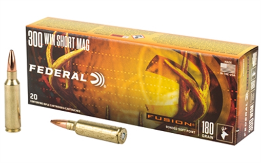 Picture of Federal Fusion 300WSM 180gr Bonded Soft Point 20 Per Box/10 Case F300WSMFS2