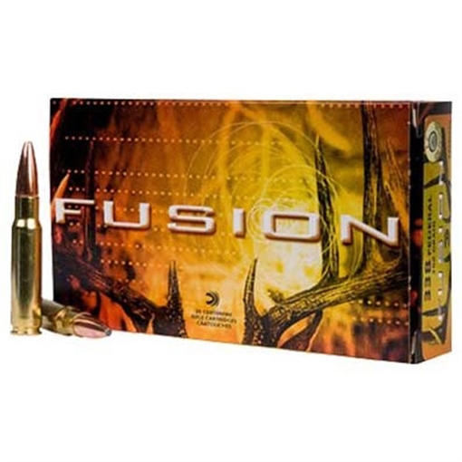 Picture of Federal 22-250 REMINGTON 55GR BONDED BT 20/BOX F22250FS1