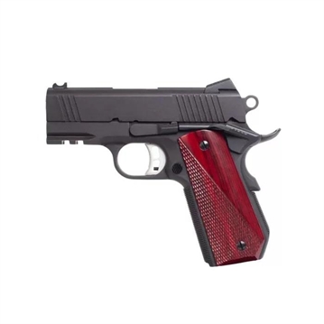 Picture of Fusion Firearms Ncom D Handgun 9mm Luger 10rd Magazine 3.25" Barrel Wood Grips w/Rail 1911-NCOM-D9
