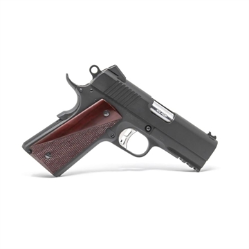 Picture of Fusion Firearms NCOM Freedom Series Handgun 45 ACP 8rd Magazine 3.5" Barrel Black with Wood Grip 1911-NCOM-45