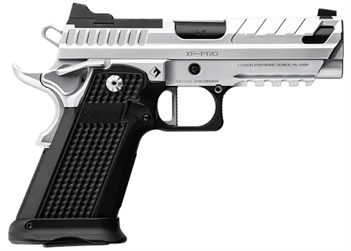 Picture of Fusion Firearms XP Pro Sports South Exclusive 9mm Luger 10+1 4" Bull Barrel Steel Optic Cut/Serrated/Vent Cut Slide Steel Frame w/Picatinny Rail Aluminum Grip RMR Footprint XP9BLKC10
