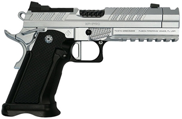 Picture of FUSION XP COMP HGA 9MM 4.6IN BBL FS CHROME 2 17RD MAGS OPTICS CUT THUMB REST XP-COMP-9-C-TR