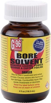 Picture of G-96 MILITARY GRADE BORE SOLVENT 4/OZ GLASS JAR ( 12 PER CASE ) 1108 50616774110804