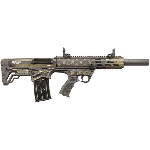 Picture of G-Force Arms G-Force Arms GFY-1 Bullpup Shotgun 12 ga 18.5 in. Bazooka USA Flip Up Sights 5 rd. GFY1-BZUSA