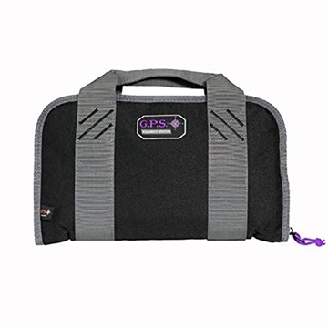 Picture of G-Outdoors Double "Compact" Pistol Case - Purple GPS-1111PCPU