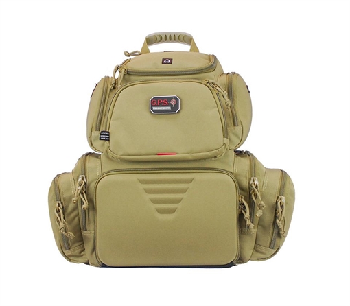 Picture of GPS Bags GPS1711BPT Handgunner Backpack 1000D Nylon Tan GPS1711BPT GPS-1711BPT