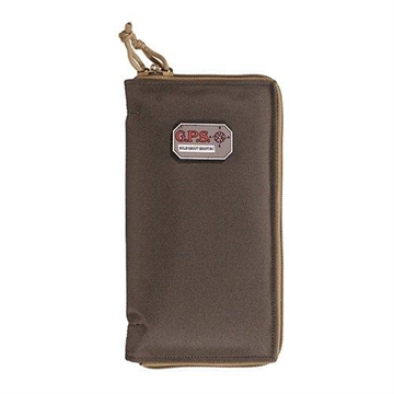 Picture of G-Outdoors Large Pistol Sleeve with Locking Zipper - Green/Khaki GPS-1265PSRK